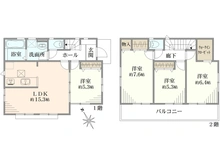 【神奈川県/藤沢市渡内】藤沢市渡内4丁目　新築戸建　6号棟/全6棟 