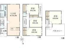 【神奈川県/茅ヶ崎市室田】茅ヶ崎市室田3丁目　新築戸建　4号棟/全6棟 