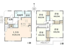 【神奈川県/茅ヶ崎市小和田】茅ヶ崎市小和田1丁目　新築戸建1期　1号棟/全1棟 