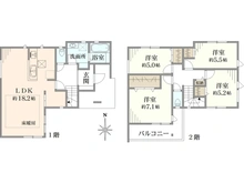 【神奈川県/茅ヶ崎市若松町】茅ヶ崎市若松町 新築戸建 1号棟（全3棟） 