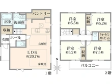 【神奈川県/横浜市栄区上之町】栄区上之町　新築戸建　3期 