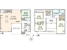 【東京都/町田市南つくし野】町田市つくし野2丁目　新築戸建 