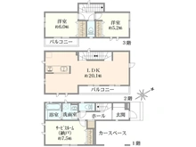 【神奈川県/横浜市港北区鳥山町】港北区鳥山町 新築戸建　2-C棟 