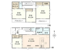 【神奈川県/横浜市青葉区元石川町】元石川町　新築戸建　1号棟 