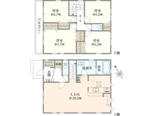 【神奈川県/横浜市緑区西八朔町】緑区西八朔町　新築戸建 1号棟 