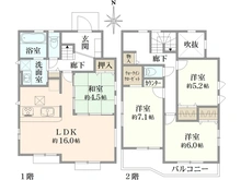 【神奈川県/横浜市青葉区黒須田】横浜市青葉区黒須田　新築戸建　6号棟 