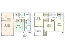 【神奈川県/横浜市都筑区あゆみが丘】横浜市都筑区あゆみが丘　新築戸建 