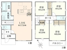 【東京都/小平市上水新町】新築戸建：小平市上水新町2丁目(全15棟 9号棟） 