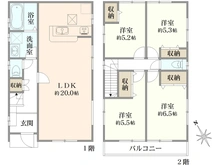 【東京都/東村山市恩多町】東村山市恩多町5丁目　全2棟　2号棟 