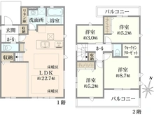 【東京都/小金井市東町】新築戸建：小金井市東町1丁目 