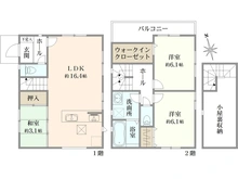 【東京都/杉並区成田東】成田東2丁目　新築戸建て1号棟 