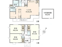 【東京都/中野区上鷺宮】中野区上鷺宮5丁目　新築戸建　E号棟（全5棟） 