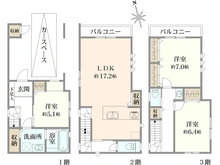 【東京都/杉並区天沼】天沼2丁目　新築戸建てB棟 