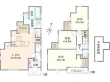 【東京都/杉並区上井草】杉並区上井草2丁目　新築戸建　2号棟 