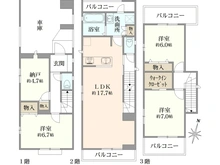 【東京都/練馬区平和台】練馬区平和台3丁目　新築戸建 