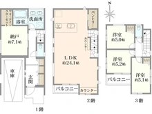【東京都/中野区中野】中野区中野2丁目　新築戸建 