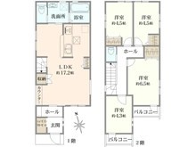 【東京都/狛江市西野川】狛江市西野川3丁目　新築戸建　2号棟 