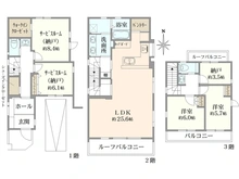 【東京都/世田谷区松原】世田谷区松原2丁目新築戸建て　B棟 