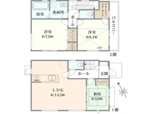 【東京都/調布市深大寺北町】調布市深大寺北町3丁目　新築戸建　C号棟 