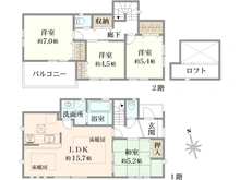 【東京都/調布市国領町】調布市国領町7丁目新築戸建　2号棟 