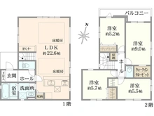 【東京都/狛江市駒井町】狛江市駒井町1丁目新築戸建 