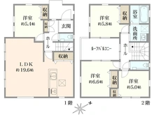 【東京都/狛江市西野川】狛江市西野川1丁目新築戸建E号棟 