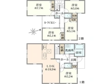 【東京都/狛江市西野川】狛江市西野川1丁目新築戸建L号棟 