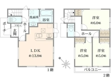 【東京都/世田谷区喜多見】世田谷区喜多見2丁目新築戸建 