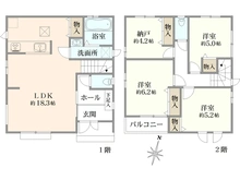 【東京都/足立区古千谷本町】足立区古千谷本町新築戸建B号棟 