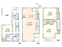 【神奈川県/川崎市川崎区四谷下町】川崎区四谷下町 新築戸建て　1号棟 