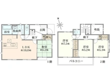 【神奈川県/川崎市高津区北野川】高津区北野川　新築戸建3号棟 