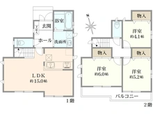 【東京都/稲城市東長沼】稲城市東長沼新築戸建　A号棟 