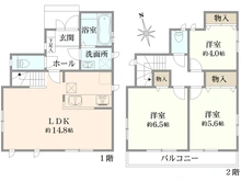 【東京都/稲城市東長沼】稲城市東長沼新築戸建　B号棟 