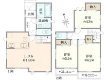 【東京都/稲城市東長沼】稲城市東長沼新築戸建　D号棟 