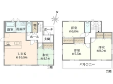 【神奈川県/横浜市瀬谷区阿久和東】瀬谷区阿久和東1丁目 中古戸建　2号棟 
