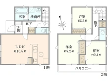【東京都/世田谷区宇奈根】世田谷区宇奈根3丁目 新築戸建　4号棟 