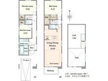 【東京都/新宿区西落合】西落合4丁目新築戸建1号棟 