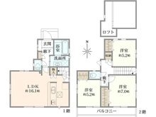 【東京都/小平市美園町】小平市美園町3丁目　新築戸建　1号棟 