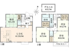 【東京都/小平市美園町】小平市美園町3丁目　新築戸建　2号棟 