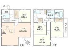 【東京都/三鷹市大沢】三鷹市大沢4丁目新築戸建2号棟（第13期） 