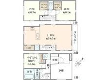 【東京都/大田区久が原】大田区久が原1丁目新築戸建 1号棟 