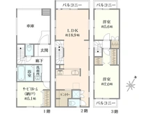 【東京都/大田区久が原】大田区久が原1丁目新築戸建　3号棟 