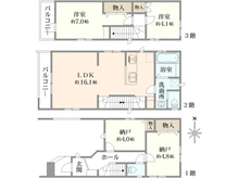 【東京都/大田区新蒲田】大田区新蒲田2丁目　新築戸建て　2号棟 