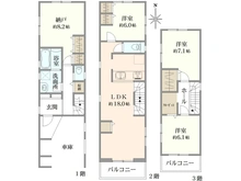 【東京都/大田区西糀谷】西糀谷2丁目新築戸建2号棟 