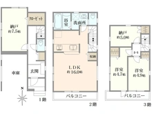 【東京都/大田区西糀谷】西糀谷2丁目新築戸建6号棟 