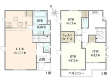 【東京都/国立市谷保】国立市谷保　新築戸建　2号棟 