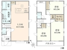 【東京都/国立市谷保】国立市谷保　新築戸建　3号棟 