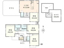 【東京都/杉並区高井戸東】杉並区高井戸東1丁目新築戸建2号棟 