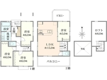 【東京都/杉並区高井戸東】杉並区高井戸東1丁目新築戸建4号棟 