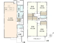 【東京都/日野市東豊田】日野市東豊田　新築戸建2号棟 